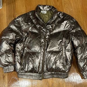 Like new Isabel marant etoile metallic puffer jacket